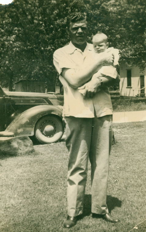 Berlon with his daughter Pat circa late 1940's