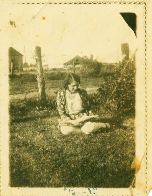 young Bertha Smith, circa 1927