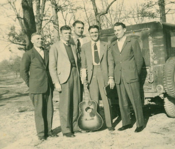 Will and Berlon Smith with the quartet they sang with