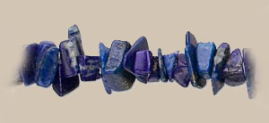 Lapis Lazuli gemstone chips