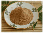 Bowl of sandalwood powder