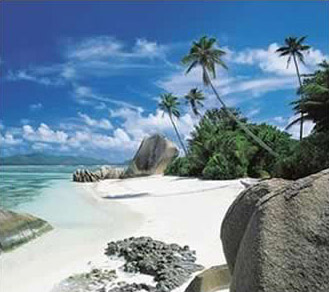 Beautiful Caribbian beach